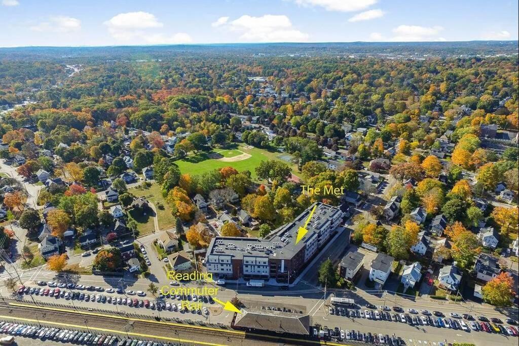 Luxury Apartment With Gym, Steps From Commuter Rail #4011 Reading Exteriér fotografie